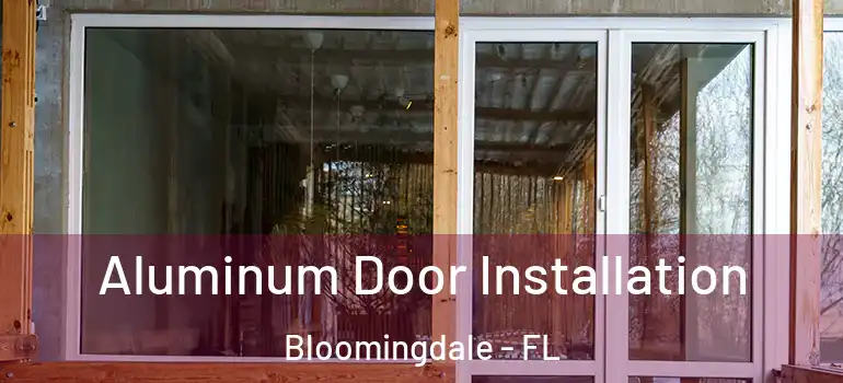  Aluminum Door Installation Bloomingdale - FL