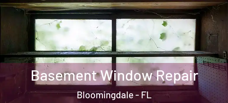  Basement Window Repair Bloomingdale - FL