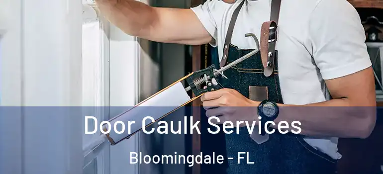  Door Caulk Services Bloomingdale - FL