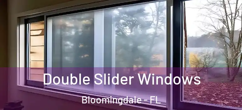  Double Slider Windows Bloomingdale - FL