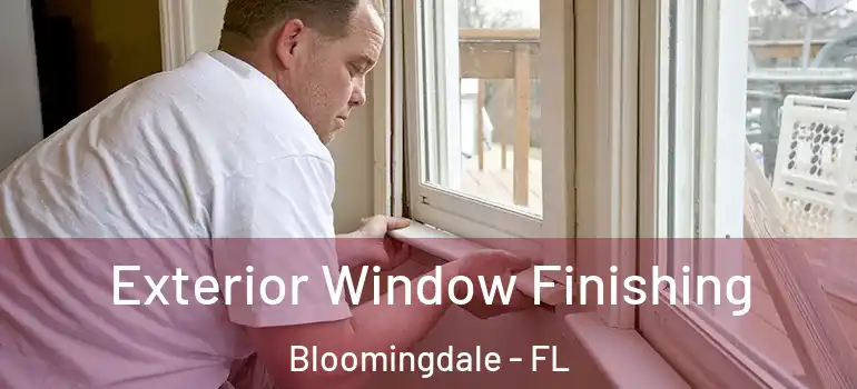  Exterior Window Finishing Bloomingdale - FL