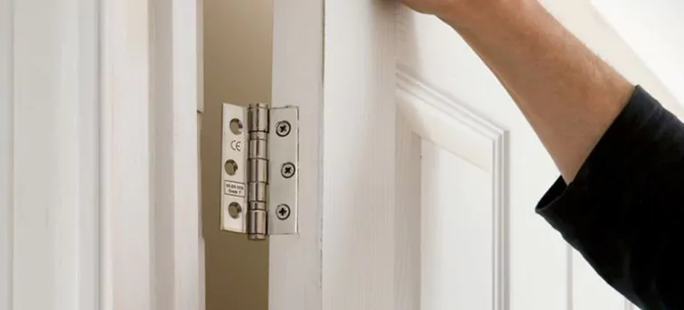 Bathroom Stall Door Hinge Repair in Bloomingdale, FL