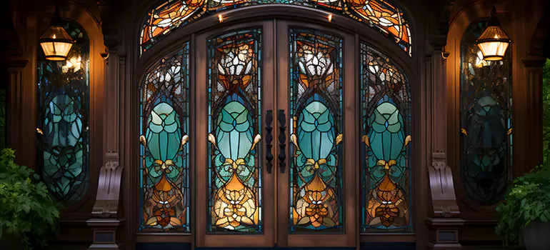 Wrought Iron Storm Door in Bloomingdale, FL