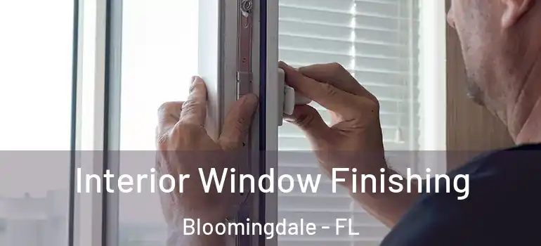  Interior Window Finishing Bloomingdale - FL