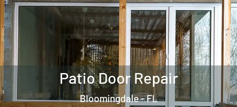 Patio Door Repair Bloomingdale - FL
