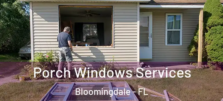  Porch Windows Services Bloomingdale - FL