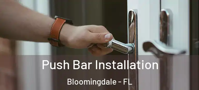  Push Bar Installation Bloomingdale - FL