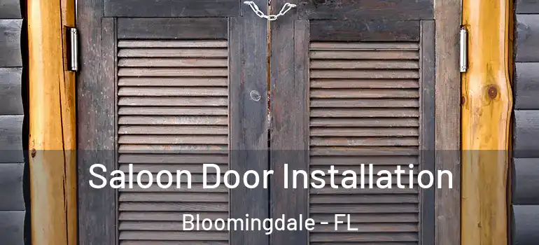  Saloon Door Installation Bloomingdale - FL