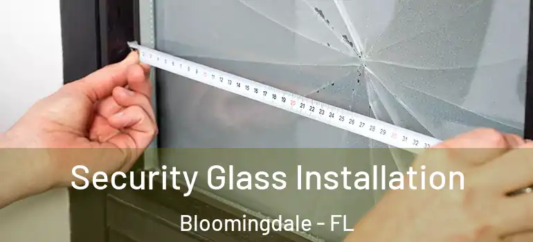  Security Glass Installation Bloomingdale - FL