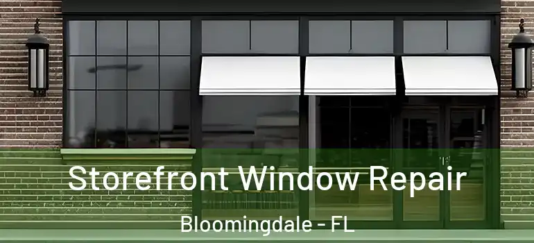  Storefront Window Repair Bloomingdale - FL