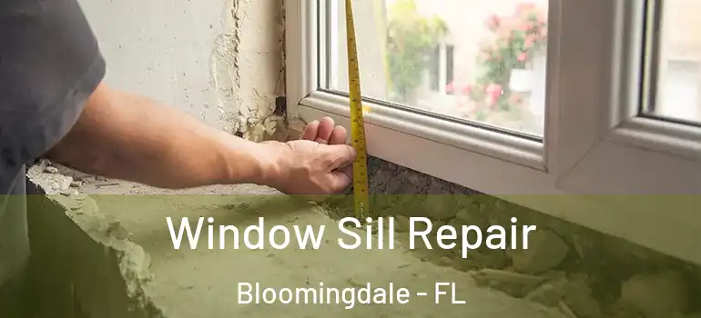  Window Sill Repair Bloomingdale - FL
