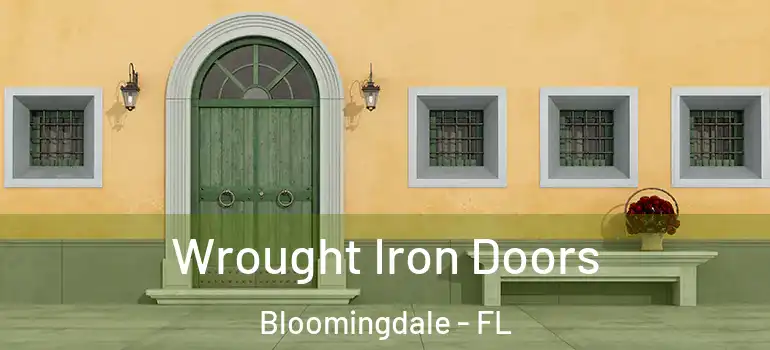  Wrought Iron Doors Bloomingdale - FL